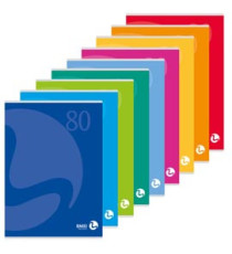 Maxiquaderno Color 80 - A4 -  5mm - 80 fogli - 80gr  BM