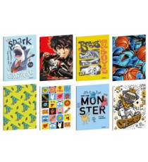 Maxiquaderno Kid Boy - A4 - rigo di 1a - 21 fogli - 80 gr - Blasetti