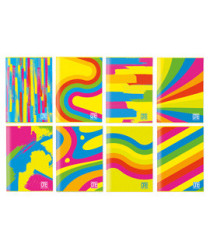 Maxiquaderno One Color Fantafluo - A4 - 1 rigo - 21 fogli - 80 gr - Blasetti