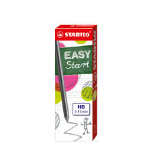 Mine Easystart - mina 3,15mm - gradazione HB - Stabilo - astuccio 6 mine