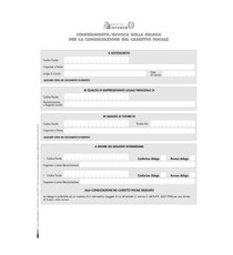 Modulo per conferimento revoca - cass. Fiscale - 29,7x21cm - Edipro