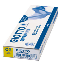 Pastello Supermina - mina 4 mm - giallo 03 - Giotto