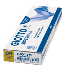 Pastello Supermina - mina 4 mm - giallo ocra 09 - Giotto