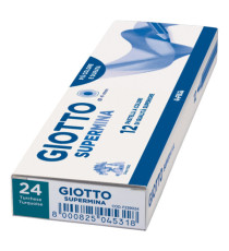 Pastello Supermina - mina 4 mm - turchese 24 - Giotto