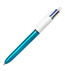 Penna 4 colori Shine - colori assortiti - Bic - expo 20 pezzi