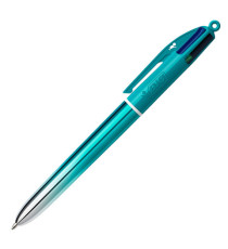 Penna 4 Colours Smooth - colori assortiti - Bic - expo 36 pezzi