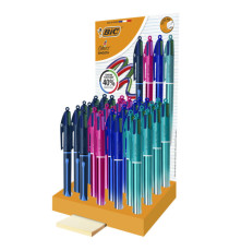 Penna 4 Colours Smooth - colori assortiti - Bic - expo 36 pezzi
