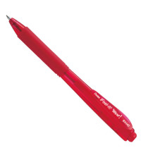 Penna a sfera a scatto Feel It Wow! - punta 1,0 mm - rosso - Pentel