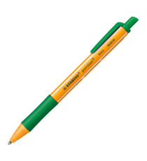 Penna a sfera a scatto Pointball Green - punta 1,0 mm - 4 colori - Stabilo - conf. 4 pezzi