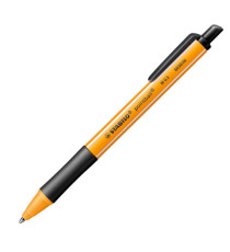 Penna a sfera a scatto Pointball Green - punta 1,0 mm - nero - Stabilo