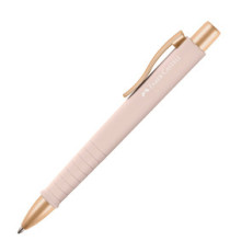 Penna a sfera a scatto Poly Ball Urban - punta 0,7 mm - fusto pale rose - Faber-Castell