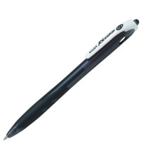 Penna a sfera a scatto Rexgrip Begreen - punta 0,7mm - nero - Pilot