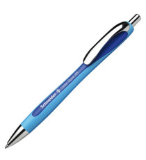 Penna a sfera a scatto Slider Rave - punta XB - blu  - Schneider