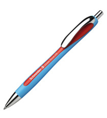 Penna a sfera a scatto Slider Rave - punta XB - rosso  - Schneider