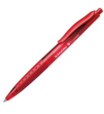 Penna a sfera a scatto Suprimo  - tratto medio - rosso - Schneider