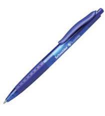 Penna a sfera a scatto Suprimo - tratto medio - blu  - Schneider