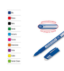 Penna a sfera cancellabile Cancellik - punta 1,0mm - blu - Tratto