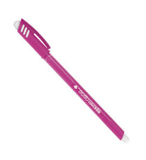 Penna a sfera cancellabile Cancellik - punta 1,0mm - fucsia - Tratto