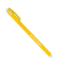 Penna a sfera cancellabile Cancellik - punta 1,0mm - giallo - Tratto