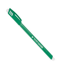 Penna a sfera cancellabile Cancellik - punta 1,0mm - verde - Tratto