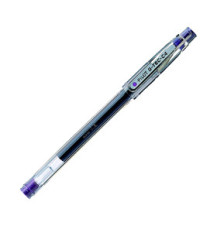 Penna a sfera con cappuccio gel G Tec C4 - punta 0,4mm - viola  - Pilot