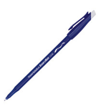 Penna a sfera con cappuccio Replay - cancellabile - punta 1 mm - blu - Papermate