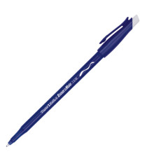 Penna a sfera con cappuccio Replay - cancellabile - punta 1 mm - blu - Papermate
