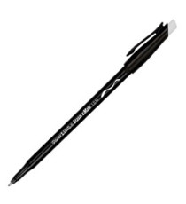 Penna a sfera con cappuccio Replay - cancellabile - punta 1 mm - nero - Papermate