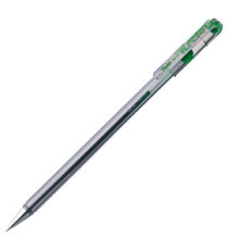 Penna a sfera con cappuccio Superb BK77 - punta 0,7 mm - verde - Pentel