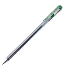 Penna a sfera con cappuccio Superb BK77 - punta 0,7 mm - verde - Pentel