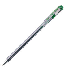 Penna a sfera con cappuccio Superb BK77 - punta 0,7 mm - verde - Pentel