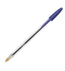 Penna a sfera Cristal - punta media 1,0mm - colori assortiti - Bic - conf. 10 pezzi