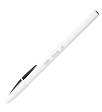 Penna a sfera Cristal Up con cappuccio - punta media 1,2mm - nero  - Bic - conf. 20 pezzi