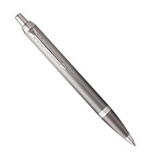 Penna a sfera IM Monochrome Rituals Grey - punta M - grigio - Parker