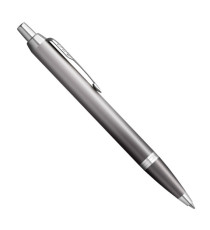 Penna a sfera IM Monochrome Rituals Grey - punta M - grigio - Parker