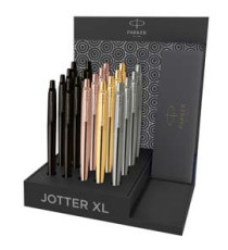 Penna a sfera Jotter XL Monochrome - colori assortiti - Parker - expo 20 pezzi