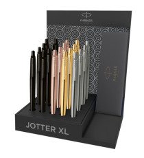 Penna a sfera Jotter XL Monochrome - colori assortiti - Parker - expo 20 pezzi