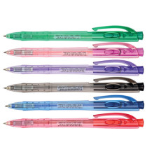 Penna a sfera Liner 308 - punta F - colori assortiti - Stabilo - expo 40 pezzi