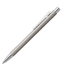 Penna a sfera Neo slim - punta M - fusto acciaio - Faber-Castell