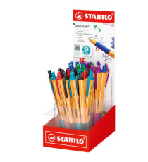 Penna a sfera pointball® - colori assortiti - Stabilo - expo 38 pezzi
