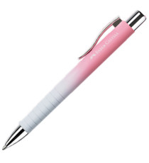 Penna a sfera Poly Ball Urban Summer - punta 0.7mm - fusto colori assortiti - Faber Castell - expo 24 pezzi