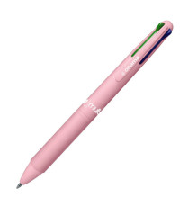 Penna a sfera scatto multifunzione 4 Multi - colori pastello assortiti - Osama - expo 48 pezzi