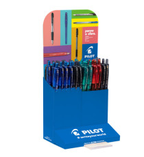 Penna a sfera Super Grip G - colori assortiti - Pilot - expo 48 pezzi