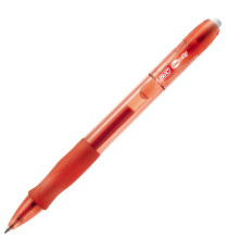 Penna gel a sfera a scatto Gelocity  - punta 0,7mm - rosso - Bic - conf. 12 pezzi