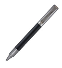 Penna roller Ritma - punta M - fusto nero - Monteverde
