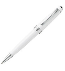 Penna sfera Bailey Light - punta F - fusto bianco/cromo - Cross