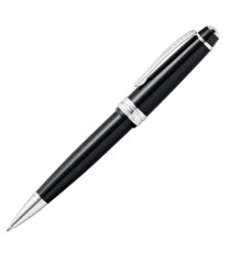 Penna sfera Bailey Light - punta F - fusto nero/cromo - Cross