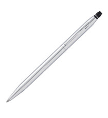 Penna sfera Click - punta M - fusto cromo - Cross