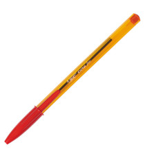 Penna sfera Cristal - punta fine 0,8 mm - rosso - Bic - conf. 50 pezzi