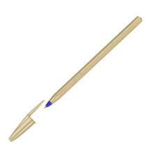 Penna sfera Cristal Glacè - 1.0 mm - fusto oro - Bic - conf. 20 pezzi